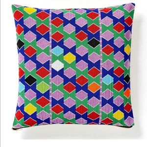 West Elm beaded Pillow Cover 16x16